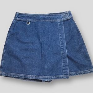TAPEMEASURE  High Waisted Denim Skort